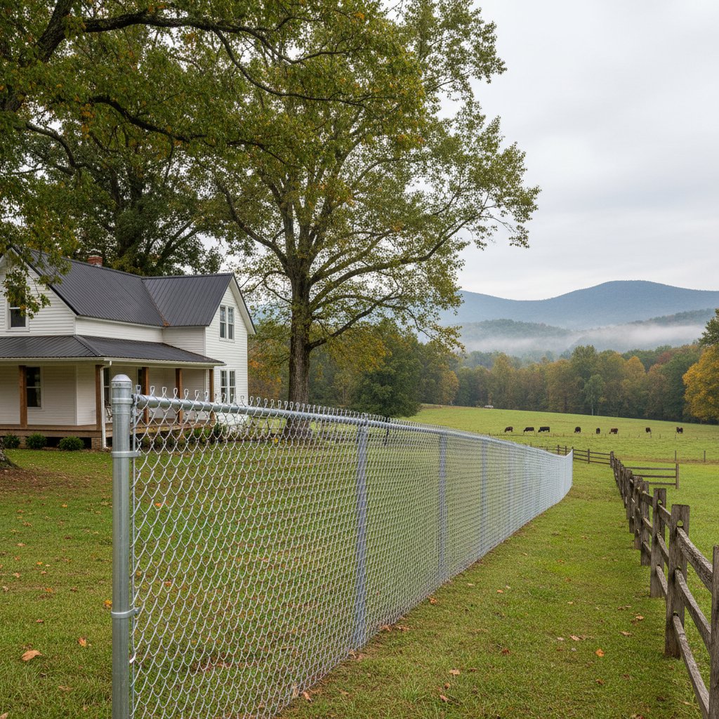 Chain-Link Fence Installation in Elizabethton, TN