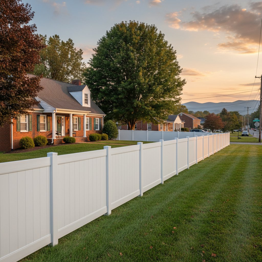 Vinyl Fence Installation in Elizabethton, TN