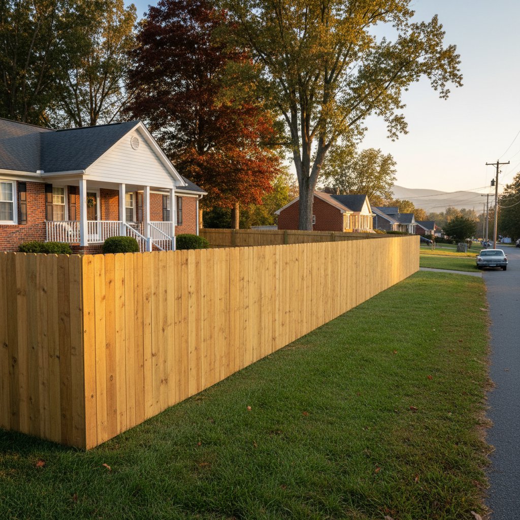 Wood Fence Installation in Elizabethton, TN